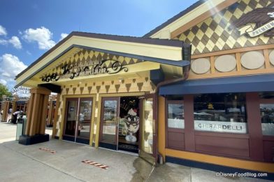 Review! The NEW (Yes, New!) Gold Rush Sundae at Ghirardelli Soda Fountain — Now Reopen in Disney Springs