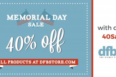 Start SAVING On Your Next Disney Trip Right NOW With the DFB Store Memorial Day Sale!