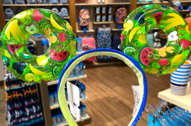 PHOTOS: New “Sweet Summer” Mickey Mouse Pool Float Ears Wade Into Disney Springs