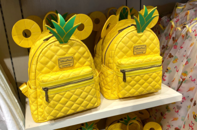 PHOTOS: New Mickey Mouse Pineapple Mini Backpack by Loungefly Arrives at Disney Springs