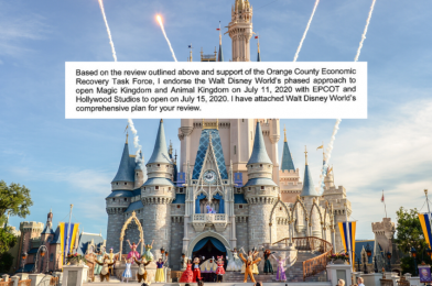 Orange County Mayor Endorses Walt Disney World’s Plans for Phased Reopening, Submitted to Governor DeSantis for Final Approval