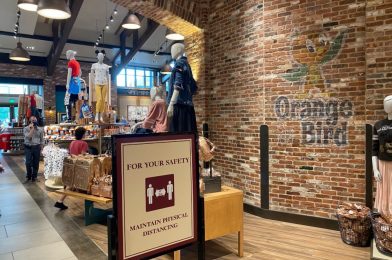 PHOTOS: World of Disney Reopens with Long Lines for Merchandise and Social Distancing Guidelines at Disney Springs