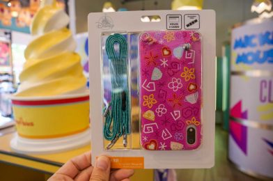 PHOTOS: New Mad Tea Party Phone Case with Strap Spins Into Disney Springs