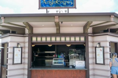 PHOTOS: Aristocrepes Reopens at Disney Springs with No Frozen Beverages and New Health & Safety Precautionary Measures