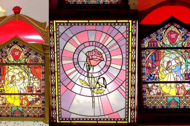 PHOTOS: First Look at “Beauty and the Beast” Stained Glass Light-Up Popcorn Bucket Coming to Tokyo Disneyland’s New Fantasyland