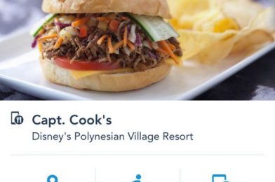 Here’s a FIRST LOOK at Mobile Dine Check-In at Disney World