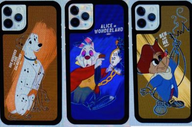 PHOTOS: New “Ink & Paint” Phone Cases Featuring Mr. Toad, Bongo, and More Arrive at D-Tech on Demand in Disney Springs