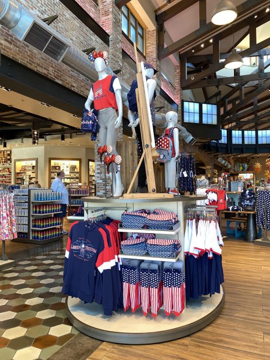 Star-Spangled Merchandise Arrives to Disney Springs