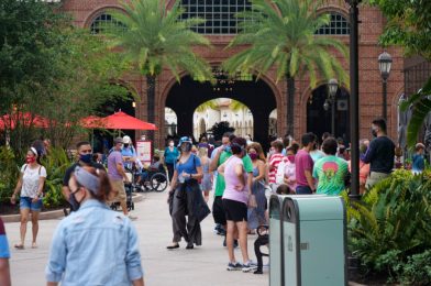 PHOTOS: Disney Springs Begins Surveying Guests About New Health and Safety Guidelines