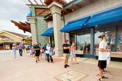 Disney Springs Is BUSTLING Today, and World of Disney is BACK On A Virtual Queue