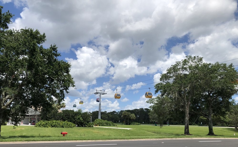 Disney Skyliner Cabins Return to Lines as Reopening Date Nears