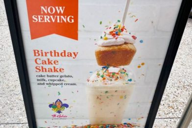 Review! This NEW Shake in Disney World Has An Entire Cupcake on Top!