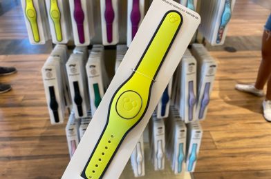 PHOTOS: New Neon Yellow Open Edition MagicBand Now Available at Disney Springs