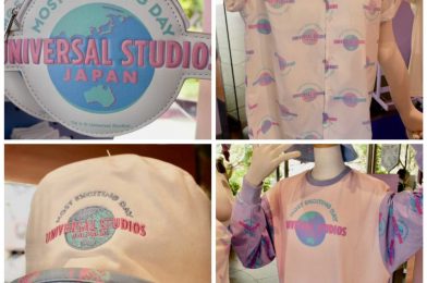 Pink and Blue “Most Exciting Day” Line Pops Into Universal Studios Japan