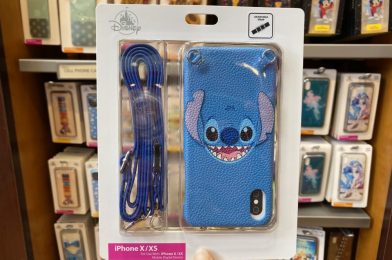 PHOTOS: New Stitch Phone Case With Matching Strap Surfs Into Walt Disney World