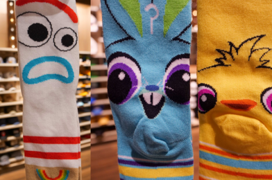 PHOTOS: New Toy Story 4 Socks Found at World of Disney are Fun for the Whole Family