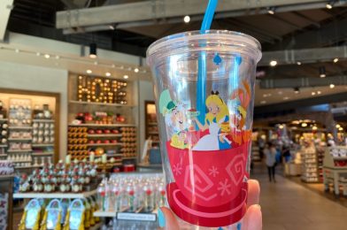 PHOTOS: New “Alice in Wonderland” Tumbler Spins Into Disney Springs