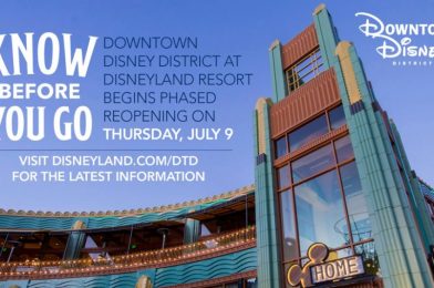 Disneyland Resort Releases Health and Safety Guidelines, Parking Details for July 9 Reopening of Downtown Disney District