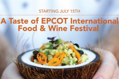 Modified Epcot International Food and Wine Festival to Debut July 15th, 2020 with Park Reopening