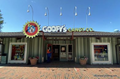 NEWS! Goofy’s Candy Company — With Mickey Krispy Treats, Caramel Apples, and MORE — Is Now Reopen in Disney Springs!