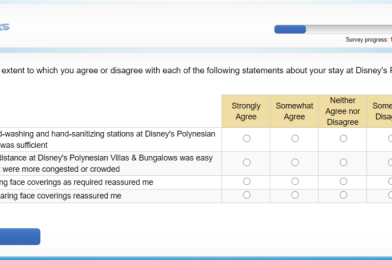 Walt Disney World Issues Survey to Guests Who Recently Stayed at Resort Hotels