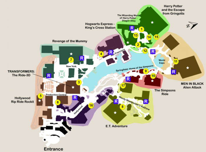 Universal Studios Touring Plan Test