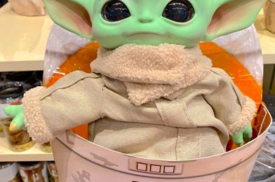 We Spotted Another Baby Yoda Toy at Disney World Today — And This One Talks!