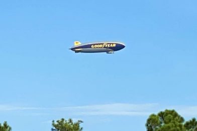 PHOTOS and VIDEO: The Goodyear Blimp Is Soaring Over Disney World Thanks To The NBA!