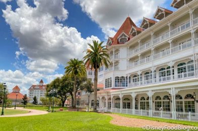 PHOTOS! We’ve Got a Closer Look at That Crazy BIG Blue Wall at Disney’s Grand Floridian Resort!