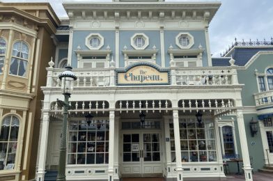 PHOTOS: The Chapeau in the Magic Kingdom Reopens With No Exterior Entrance and Unchanged Embroidery Services