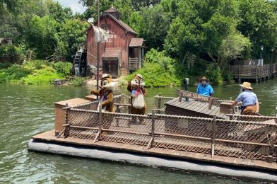 PHOTOS, VIDEO: Chip and Dale Take a Cruise Around the Rivers of America at the Magic Kingdom