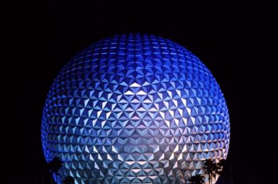 #DisneyMagicMoments: Behind the Camera – Spaceship Earth Lights Up the Night at EPCOT for the First Time