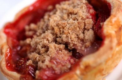 Recipe! Strawberry-Rhubarb Pie from Flo’s V8 Cafe in Disney California Adventure