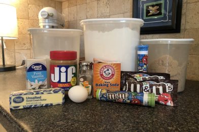 Saturday Snacks: Let’s Bake Mickey Peanut Butter Cookies!