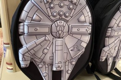 Millennium Falcon Backpack by Loungefly Soars in Magic Kingdom