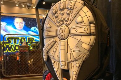 PHOTOS: New “Star Wars” Millennium Falcon Backpack by Loungefly Docks at Disney Springs