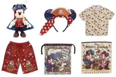 PHOTOS: Disney Pirates Summer 2020 Merchandise Sailing into Tokyo Disney Resort App July 28th