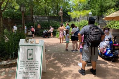 PHOTOS: Splash Mountain Merchandise Shop Virtual Queue Filled to Capacity Due to High Demand at the Magic Kingdom