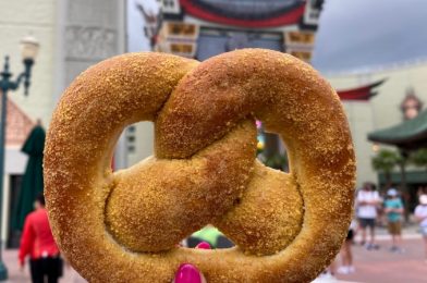 This Is the ONLY Place You Can Grab a Sweet Cream Cheese Pretzel at Disney World Right Now!