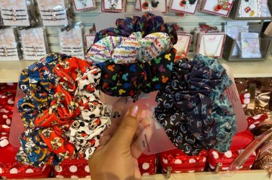 PHOTOS: New Disney Parks and Character Themed Scrunchies Featuring Mickey, Stitch, and More Arrive at Disney Springs