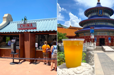 REVIEW: China Returns with a “Happy Peach” Drink for Taste of EPCOT International Food & Wine Festival 2020