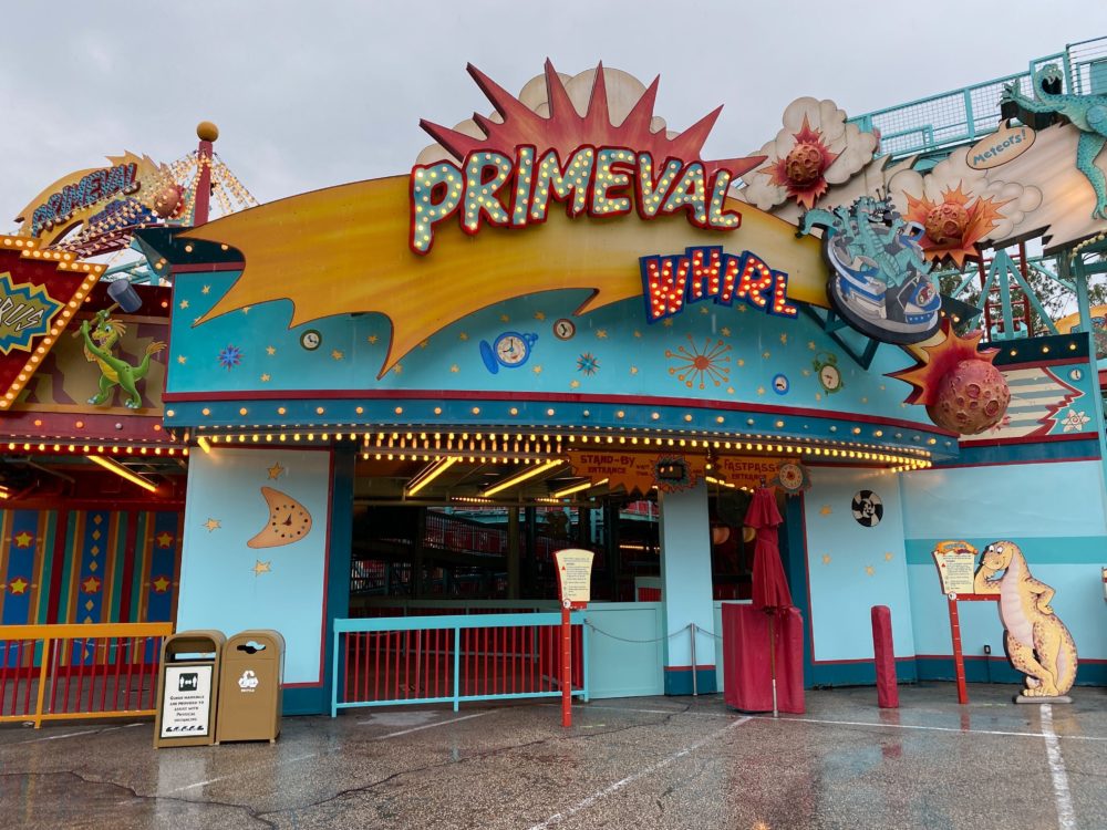 Primeval Whirl Ride Vehicles Removed From Track at Disney’s Animal