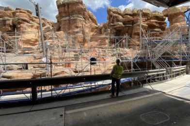 Disneyland Paris Shares Look at Construction on Former Catastrophe Canyon as it Transforms to “Cars” Route 66 Road Trip