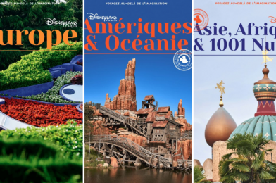 Disneyland Paris Launches New Brochures in the Clever Style of Around-the-World Travel Guides