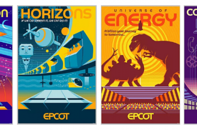 SHOP: New Limited Edition Imagination, Horizons, Universe of Energy, and CommuniCore EPCOT Posters Arrive on shopDisney