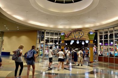 PHOTOS: Long Lines, Mobile Order Only, and Temporary Drink Refill System in Everything POP Shopping & Dining at the Newly-Reopened Disney’s Pop Century Resort