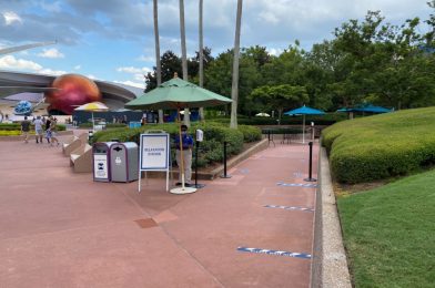 PHOTOS: New “Mask-Free” Relaxation Station Debuts at EPCOT’s Future World East