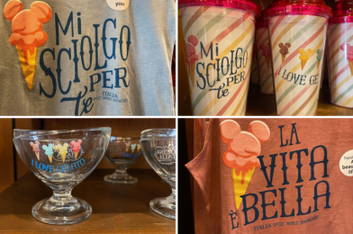 PHOTOS: New Mickey Gelato Merchandise Collection Sweetens Your Day at the Italy Pavilion in EPCOT