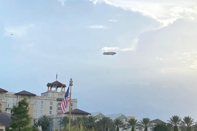 PHOTOS: Goodyear “Wingfoot 2” Blimp Arrives at Walt Disney World for NBA Restart Opening Night