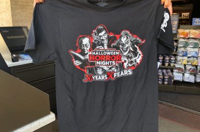 PHOTOS: Celebrate “30 Years 30 Fears” of Halloween Horror Nights with this NEW Annual Passholder Exclusive Icon T-Shirt at Universal Studios Florida